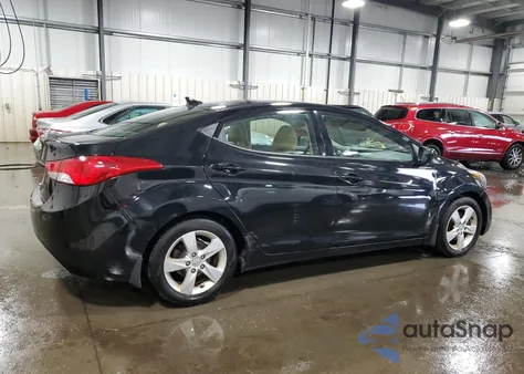 2013 Hyundai Elantra Gls z USA, uszkodzony, nr VIN 5NPDH4AE8DH210978